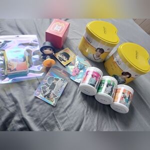 BTS Lemona Heart-Shaped Tins & BTS Xylitol Promo Packaging Bundle With Free Gift